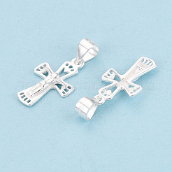 925 Sterling Silber Jesus Kreuz Anhänger&nbsp;STER-N016-121S
