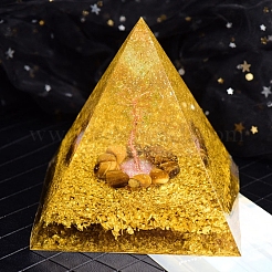 Decorazioni per display in resina piramidale orgonite&nbsp;PW-WGDE81D-01