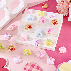 30 Stück opake Harz-Cabochons&nbsp;CRES-TA0001-46