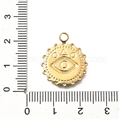 Pendentifs en acier inoxydable 304 avec placage ionique (IP)&nbsp;STAS-C115-084-03