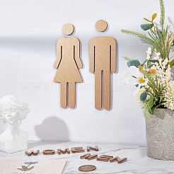 2 autocollant de salle de bain en acrylique&nbsp;DIY-GF0010-50A