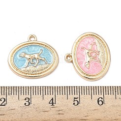 Emaille Anhänger Legierung&nbsp;FIND-H058-01E-KCG