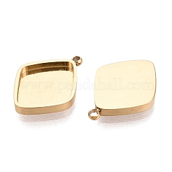 Cabochon-Anhängerkomponente aus Edelstahl 304&nbsp;STAS-Q113-22B-G
