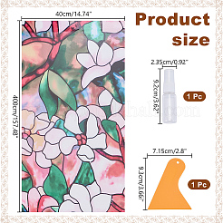 Autocollants statiques en PVC&nbsp;DIY-AR0005-37B