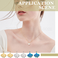 24 pendentif en acier inoxydable 201&nbsp;STAS-DC0013-48