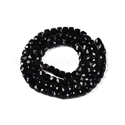 Natürliche schwarze Turmalin Perlen Stränge&nbsp;G-N342-109A