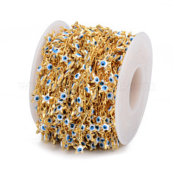 Catene a maglie fatte a mano in ottone&nbsp;CHC-F011-11B-G