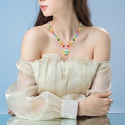 1500pcs 15 couleurs perles acryliques transparentes&nbsp;TACR-SZ0001-21A