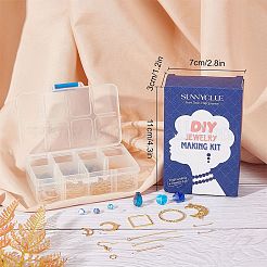 DIY baumeln Ohrring machen Kits&nbsp;DIY-SC0016-39