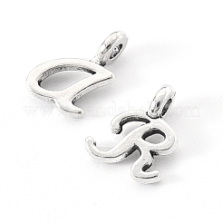 Tibetischer stil Aluminium Anhänger & Charms&nbsp;TIBEP-R361-02-RS