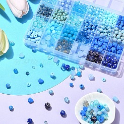 Kit de fabrication de bijoux en perles acryliques&nbsp;DIY-YW0010-05