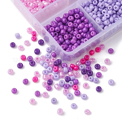 1068pcs 6 fäbige Glas Saatperlen&nbsp;SEED-FS0001-14