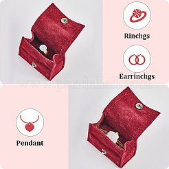 1 boîte de rangement pour bijoux en velours avec arche&nbsp;CON-GF0001-17B