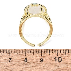 Anillos de puño de cristal de cuarzo natural&nbsp;GG-CBA5FCC-03G-03