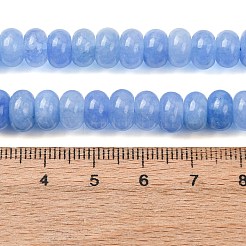 Natürliche weiße Jade perlen Stränge&nbsp;G-E507-01-09