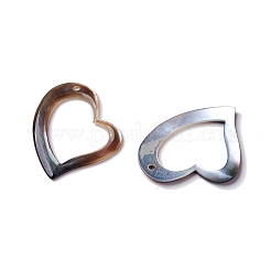 Natürliche schwarze Lippe Shell Anhänger&nbsp;SHEL-P015-05