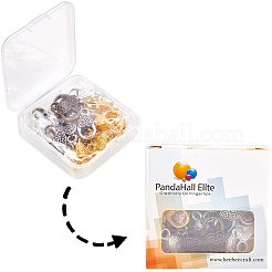 Tibetischen Stil Herz Karabinerverschlüsse&nbsp;PALLOY-PH0012-58