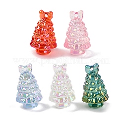 Placage uv pendentifs acryliques transparents&nbsp;MACR-F080-23