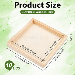 3D-Puzzle-Holztablett für Kinder&nbsp;WOCR-WH0004-012