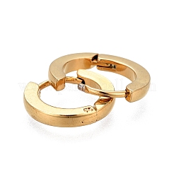 Boucles d'oreilles créoles en acier inoxydable 304&nbsp;EJEW-L252-043A-G