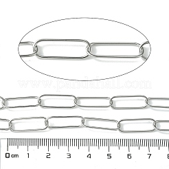 Chaînes à maillons ovales en acier inoxydable 304 résistant au ternissement&nbsp;CHS-K018-06P