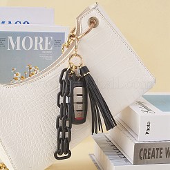 Porte-clés bracelet à maillons de chaîne&nbsp;HJEW-SW00013-05