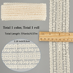 5 Yard flaches Spitzenband aus Baumwolle&nbsp;OCOR-GF0004-71D-01