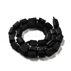 Natürliche schwarze Turmalin Perlen Stränge&nbsp;G-F716-01