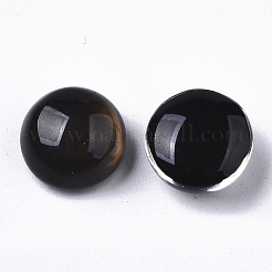 Cabochon di vetro traslucido&nbsp;X-GLAA-T023-03C