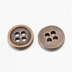 Legierung Tasten&nbsp;BUTT-D054-11.5mm-02