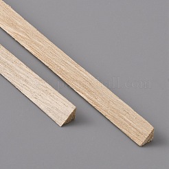 Bâtons de bois triangulaires&nbsp;DIY-WH0304-546A