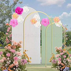 1 sachet de fleurs artificielles en papier crépon&nbsp;DIY-SC0032-64C