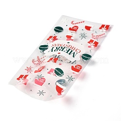 Sacchetti di plastica a tema natalizio&nbsp;ABAG-B003-01