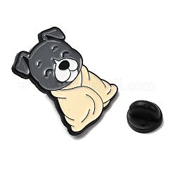 Bouledogue avec couverture épingles en émail&nbsp;LS-JEWB-I055-04EB-04