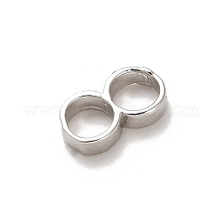 Gestellbeschichtung Messing Infinity Mehrstrangglieder&nbsp;KK-L210-001P