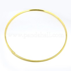 Collar de cuello de latón&nbsp;BJEW-F132-02G