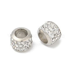 Perline di argilla con strass in lega&nbsp;ALRI-D300-01P-02