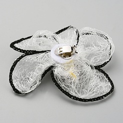 Schuhdekorationen aus Blumenstoff&nbsp;FIND-WH0418-88A