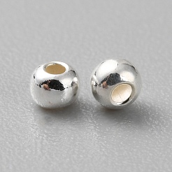 925 in argento sterling distanziatore perline&nbsp;STER-WH0015-02S-01