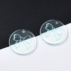 Pendentifs en résine transparente&nbsp;RESI-N030-006A