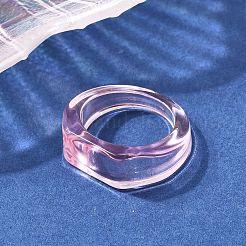 Transparenter Acrylkleber für Kinder auf Ringbasis&nbsp;LS-RJEW-P154-01A-01
