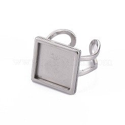 Anlaufgeschützte Manschettenpolster-Ringfassungen aus Edelstahl 201&nbsp;X-STAS-S080-041C-P