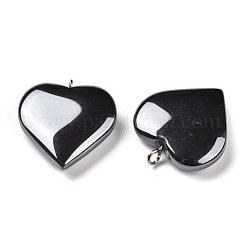 Pendentifs en hématite synthétique sans magnétique&nbsp;G-K225-09B