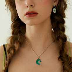 Ensemble de 4 colliers d'humeur de style 4 pièce&nbsp;NJEW-FI0001-33