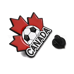 Sport Kanada Football Emaille-Anstecknadeln&nbsp;JEWB-A039-01C-EB