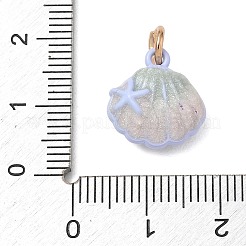 Pendente smaltati in lega&nbsp;LS-AL-CBA7219-02B
