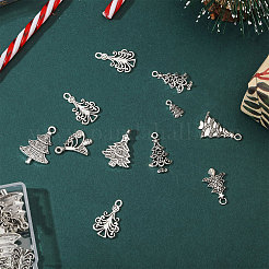 156 pièces 13 styles pendentifs en alliage de style tibétain&nbsp;FIND-CA0011-19