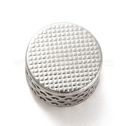 304 Edelstahl-Europäische Perlen&nbsp;STAS-D180-14P