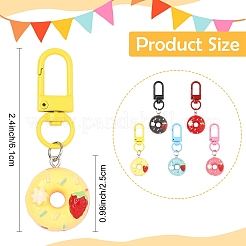 5 pz decorazioni pendenti in resina&nbsp;HJEW-YW00311