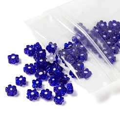30 pz perline di vetro millefiori fatte a mano&nbsp;LAMP-FS0001-02B